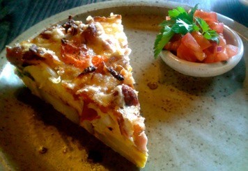 Easy Tomato and Bacon Quiche - Physio Direct NZ