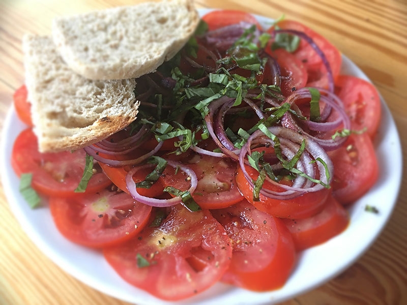 Marinated Basil and Tomato Salad - Physio Direct NZ