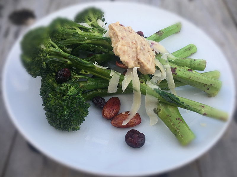 Broccolini, Blueberry and Parmesan Salad - Physio Direct NZ