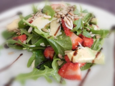 Strawberry & Parmesan Salad - Physio Direct NZ