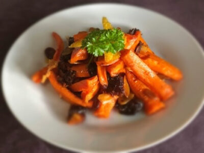 Roasted Carrot, Date & Almond Salad - Physio Direct NZ